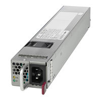 Cisco C4KX-PWR-750AC-F Installation Note