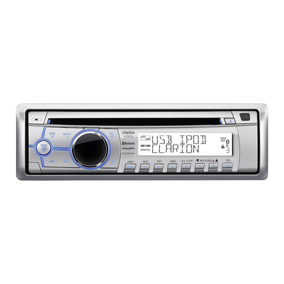 Clarion M303 Owner's Manual & Installation Instructions