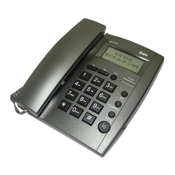 Shiro SC3122 User Manual
