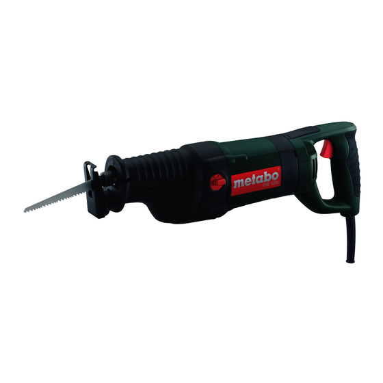 Metabo PSE 1200 Operating Instructions Manual