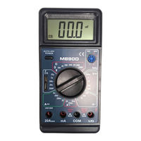 Mastech M840D Operation Manual