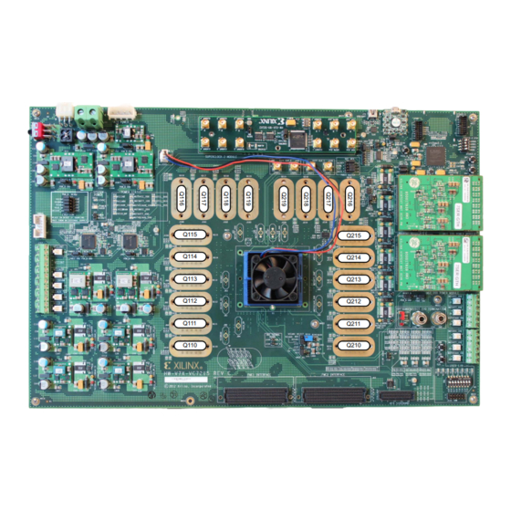Xilinx Virtex-7 FPGA VC7215 Getting Started Manual