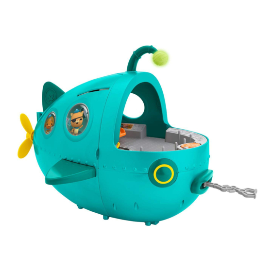 Fisher-Price Octonauts Gup-A Megapack Quick Start Manual