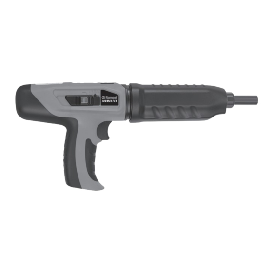 RAMSET JOBMASTER Manuals