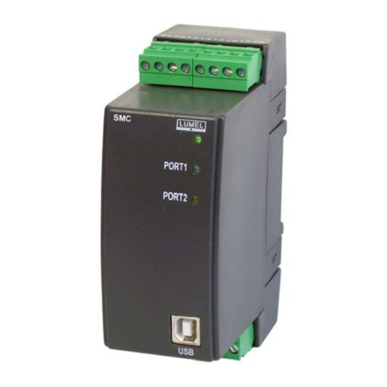 Lumel SMC series Manuals