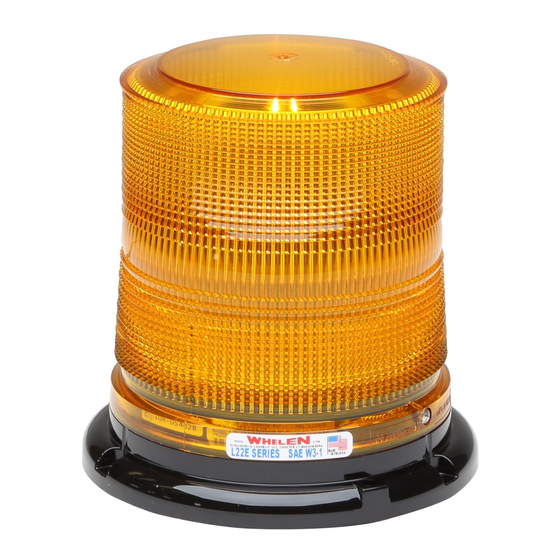 Whelen Engineering Company L22H Series Installation Manual
