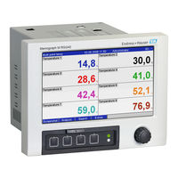 Endress+Hauser Memograph M Brief Operating Instructions