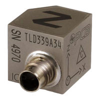 PCB Piezotronics TLD339A34 Installation And Operating Manual