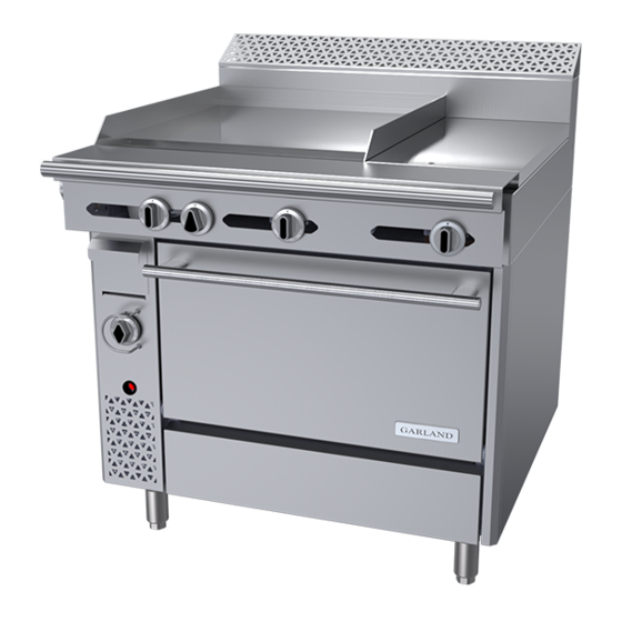 Welbilt GARLAND CUISINE C Series Installation, Operation And Service Manual