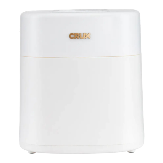 Crux 17465 Ice Cream Maker Manuals