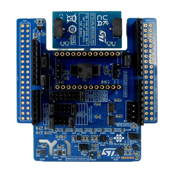 ST X-NUCLEO-IKS4A1 Getting Started