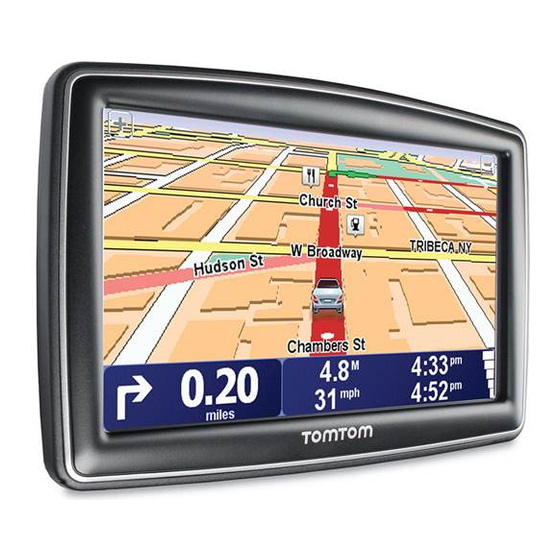 TomTom XXL 540M Reference Manual