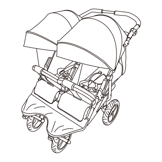 Beemoo double stroller hotsell