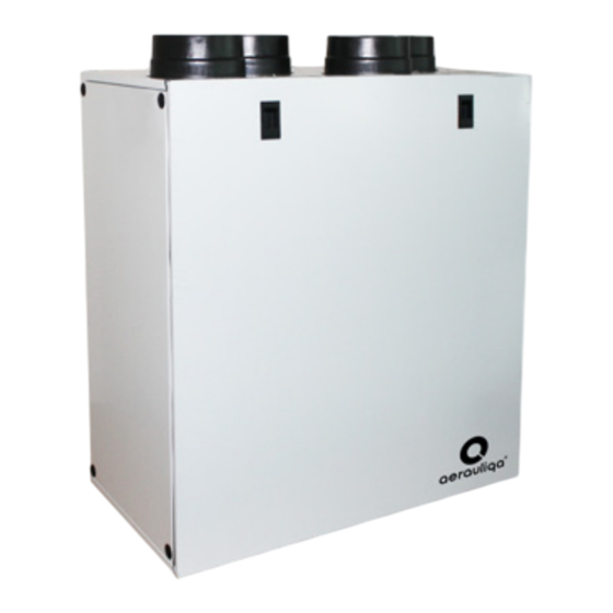 aerauliqa QR280E Instructions For Installation, Use And Maintenance Manual
