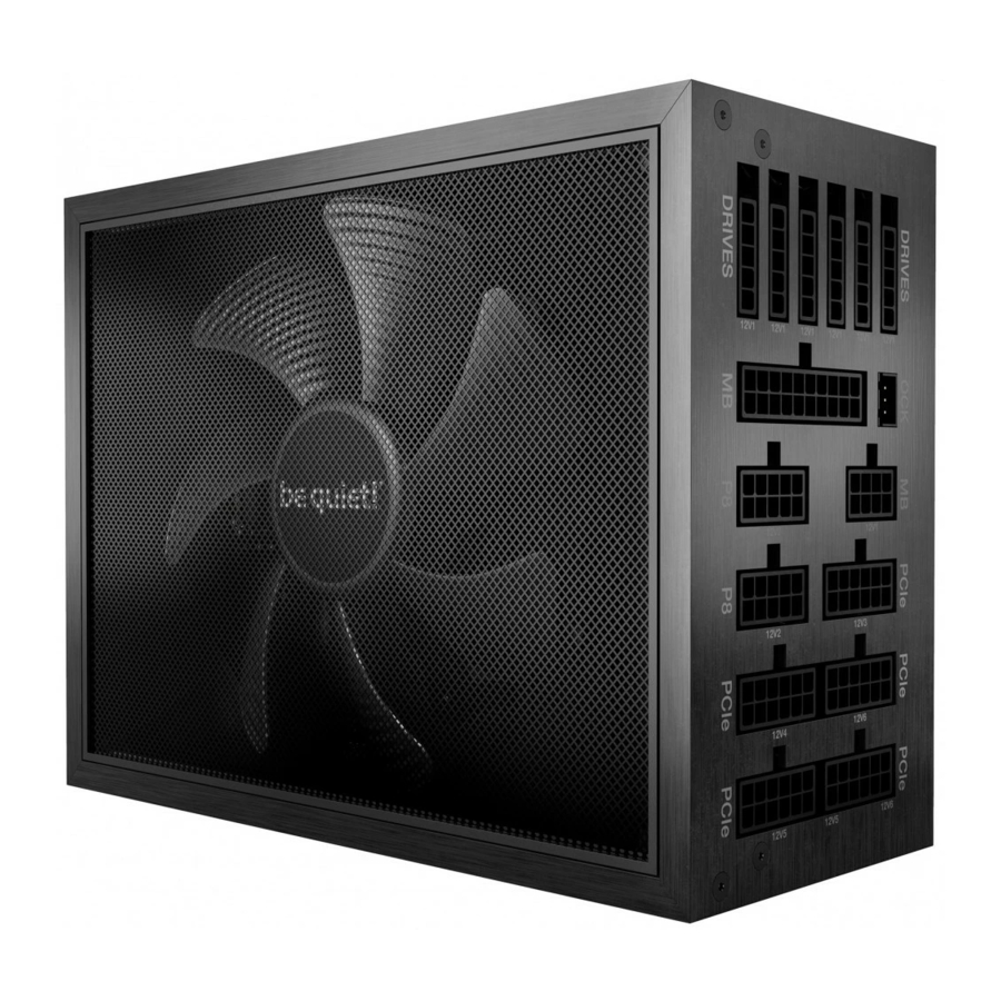 be quiet! Dark Power Pro 12 - Power Supply Manual