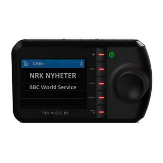 TT Micro TINY AUDIO C5 Manuals