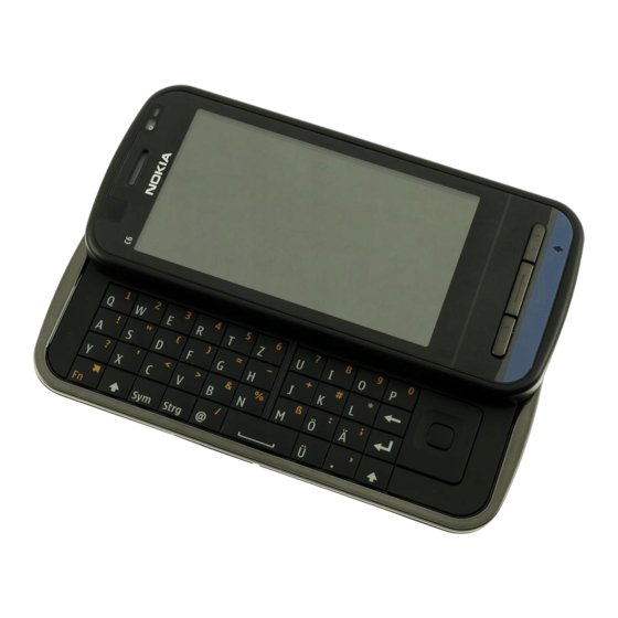 Nokia C6-00 User Manual