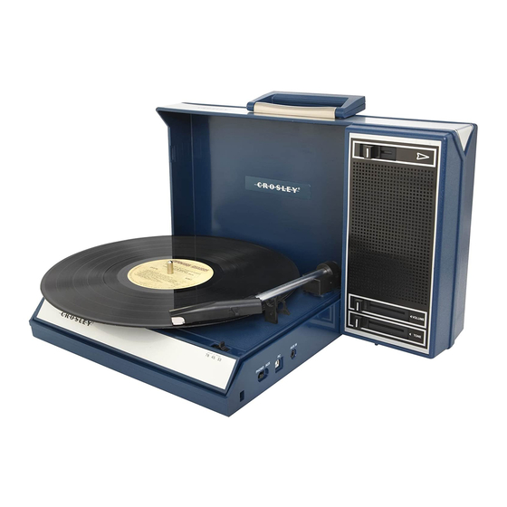 Crosley CR6016A Instruction Manual