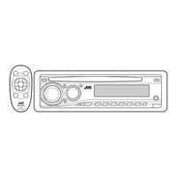 JVC KDPDR30 - Radio / CD Instruction Manual