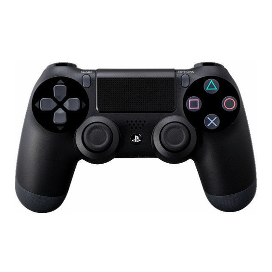 Sony CUH-ZCT1E DUALSHOCK 4 Instruction Manual