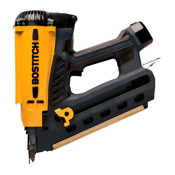 Bostitch GF28WW Safety & Operating Instructions Manual