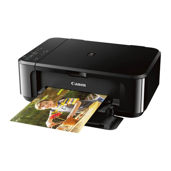 Canon PIXMA MG3600 Getting Started