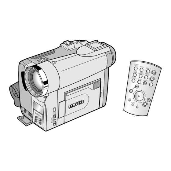 Samsung VP D 93 i Owner's Manual