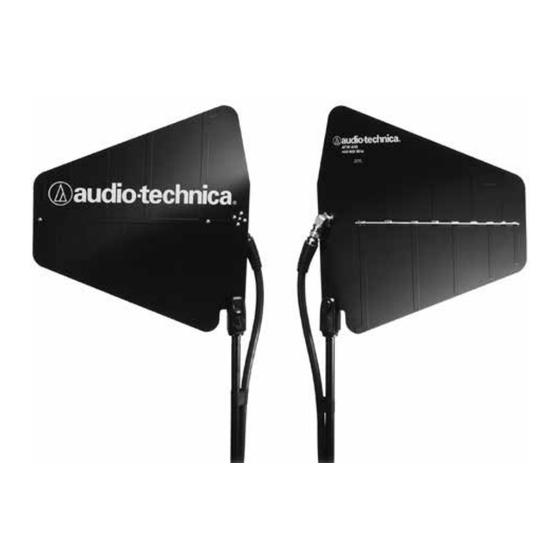 Audio Technica ATW-A49 Installation And Operation