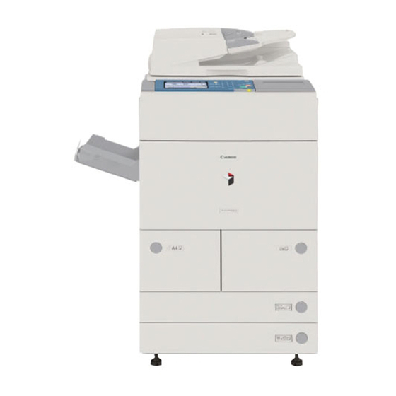 Canon imageRUNNER 5075 series Service Manual