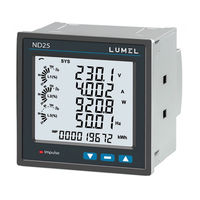 Lumel ND25 User Manual