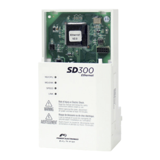 Power Electronics SD300 Accessories Manual