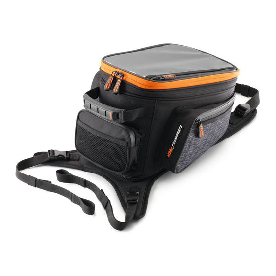 KTM Power Parts TANK BAG Information