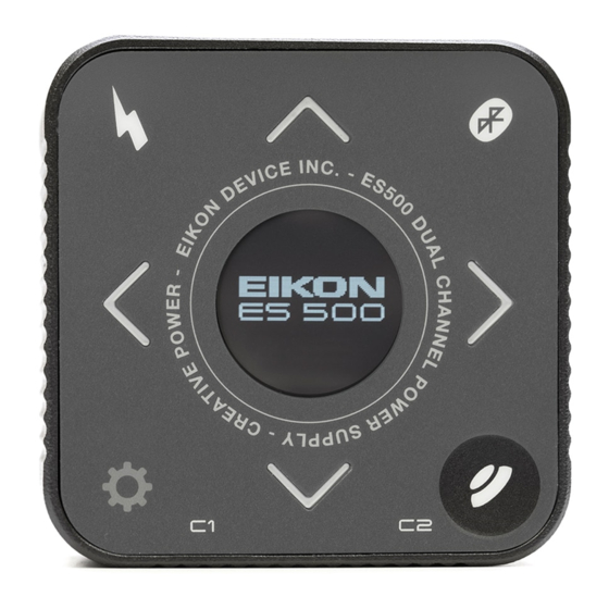 Eikon ES Series User Manual