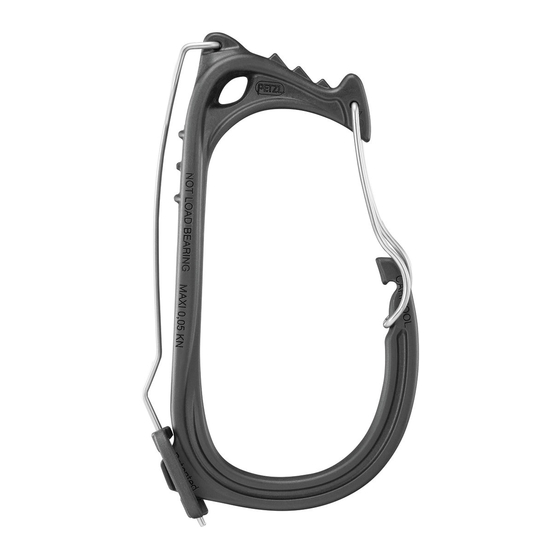 Petzl CARITOOL EVO Technical Notice