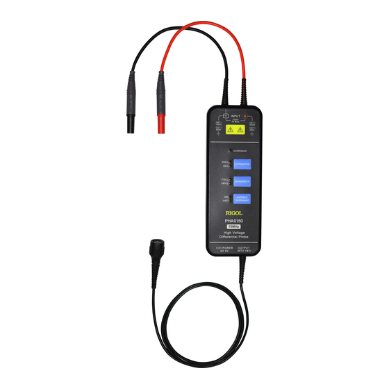 Rigol PHA0150 User Manual