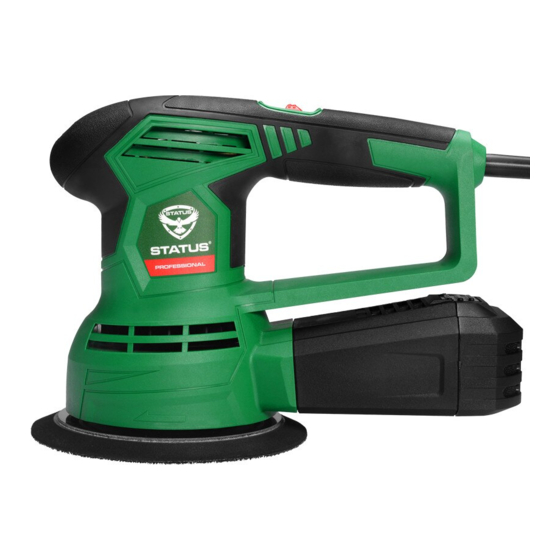 User Manuals: Status OS300/150 Random Orbit Sander