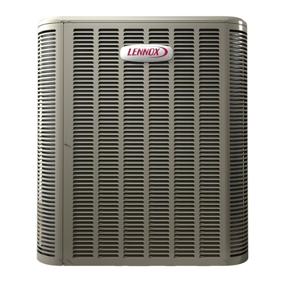 Lennox 16ACX Series Unit Information