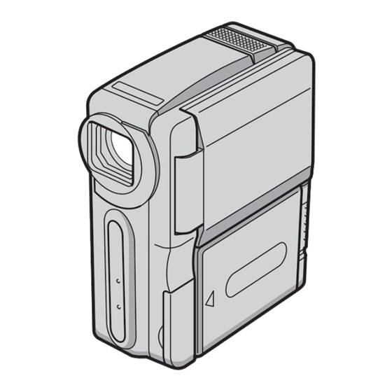 Sony Handycam DCR-IP1E Manuals