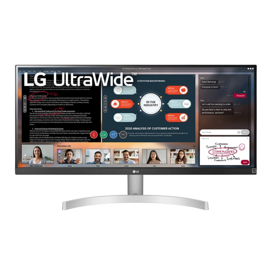 LG UltraWide 34WN650W Owner's Manual