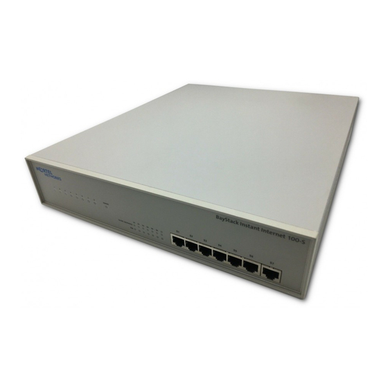 Nortel BayStack 100-S Release Note