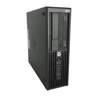 HP Z220 SFF Series Maintenance And Service Manual