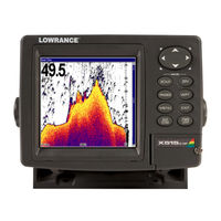 Lowrance X515C DF Operation Instructions Manual