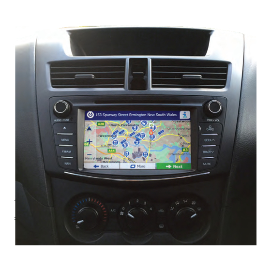 Mazda BT50 2015 User Manual