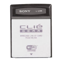 Sony SU-WL100 Operating Instructions Manual