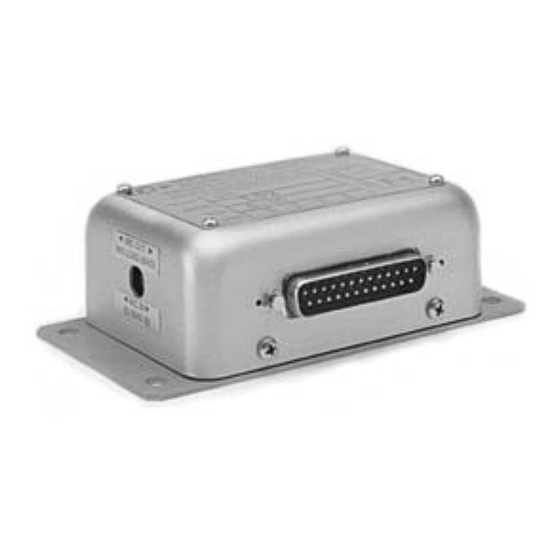 Nat 270 Installation And Operation Manual