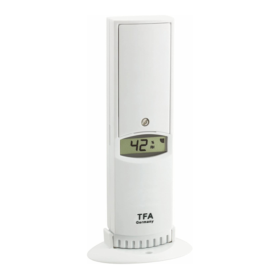 TFA WeatherHub 30.3312.02 Manual