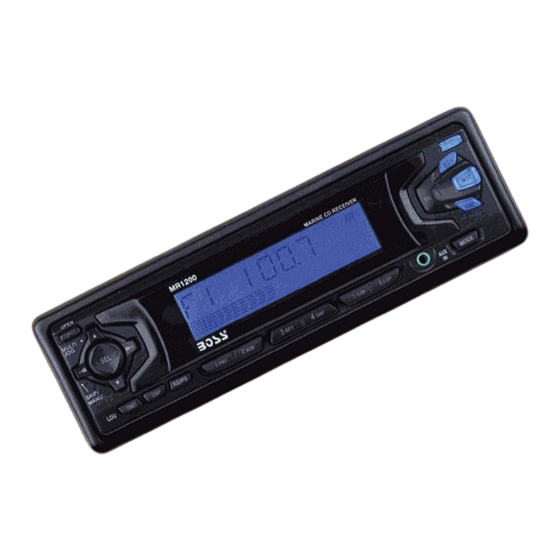 Boss Audio Systems MR1200 User Manual
