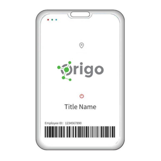 ORIGO ED210 User Manual