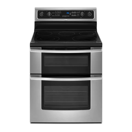 Whirlpool GGE388LX - 8-18-10 Use & Care Manual