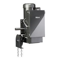 Nice PRO-GH Instructions And Warnings For Installation And Use